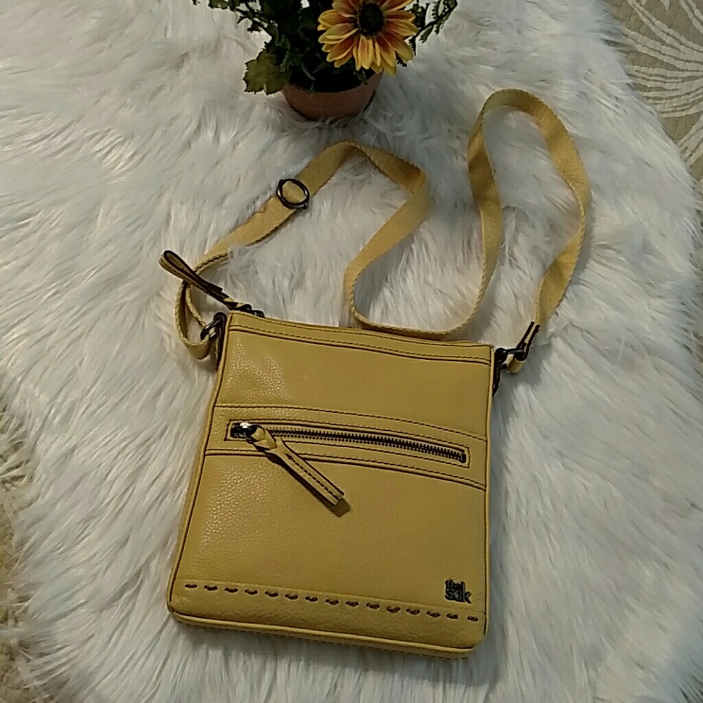 The Sak Yellow Crossbody Bag